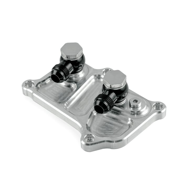 Adapter chłodnicy oleju Mercedes-Benz M113 + złączki