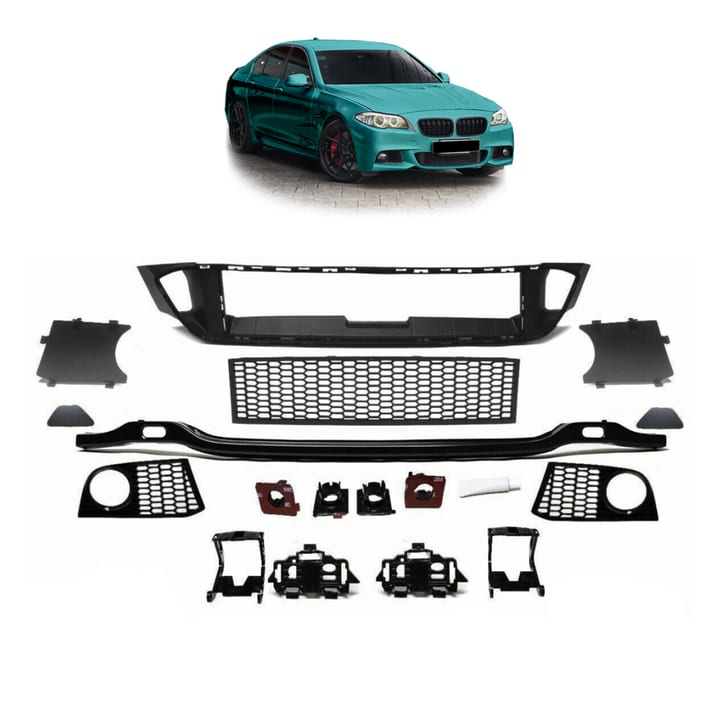 Akcesoria zderzaka BMW 5 F10 F11 Przód Kratki