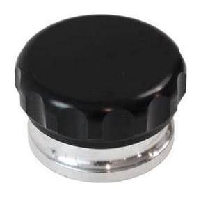 Aluminiowy korek do wspawania 2,5" Czarny