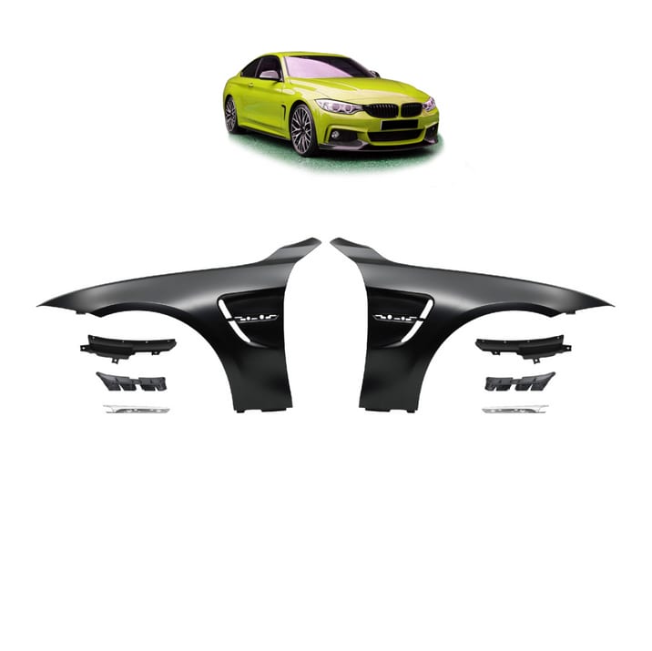 Błotniki BMW 4 F32 F33 F36 Przód Chrome
