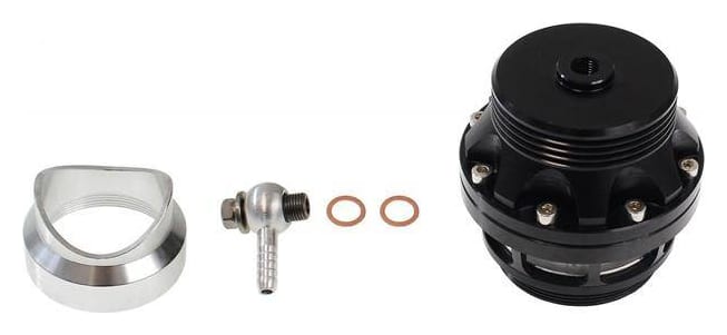Blow Off TurboWorks 50mm do wspawania Czarny