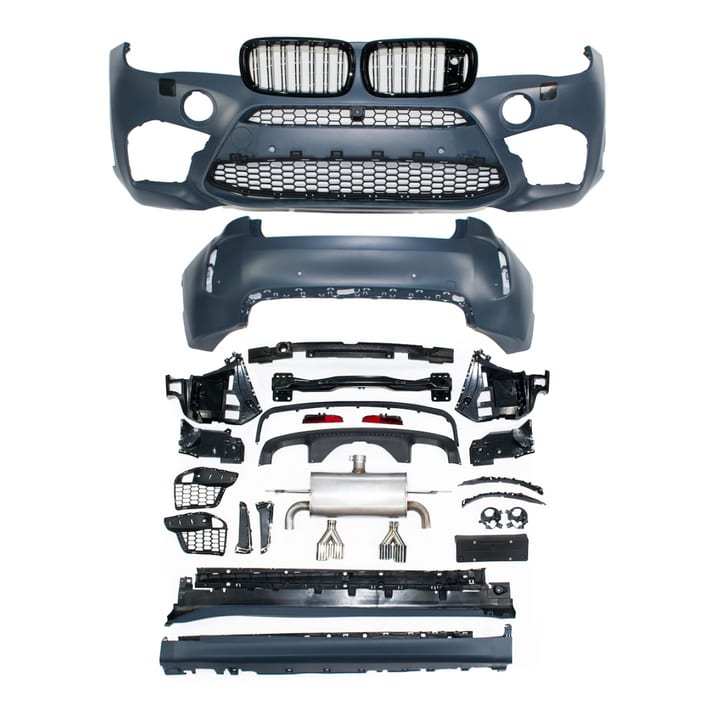Bodykit BMW X6 F16 z Tłumikiem