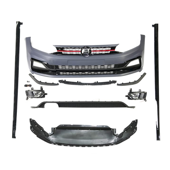 Bodykit Volkswagen POLO VI z Halogenami