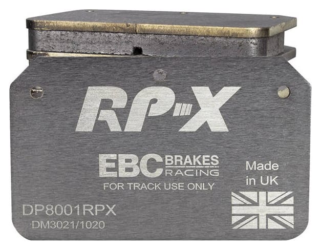 DP8689RPX - Zestaw wyścigowych klocków hamulcowych seria RP-X Racing EBC Brakes BMW | 5 Series (E34)(518) | 5 Series (E34)(520)