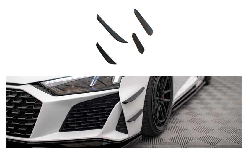 Canards Audi R8 4S Facelift
