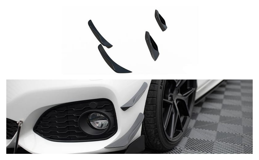 Canards BMW 1 M-Pack F20 Facelift