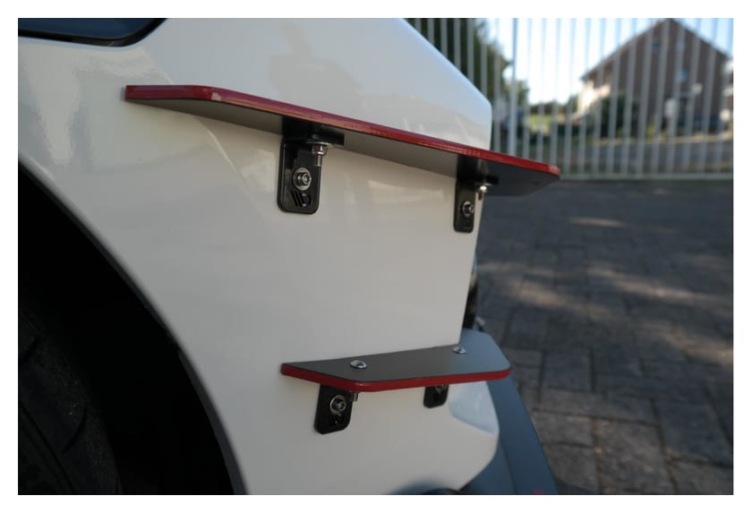 Canards Honda Civic X Type-R Zderzak
