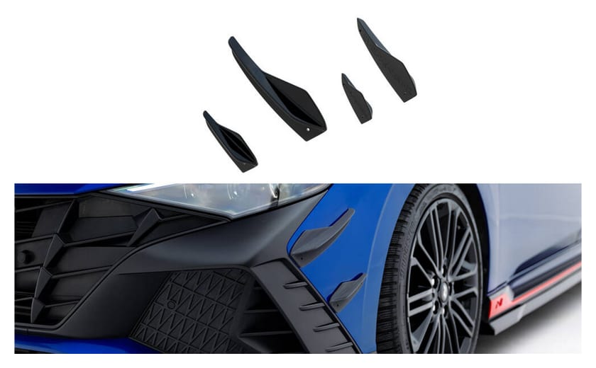 Canards Hyundai Elantra N Mk7