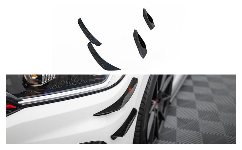 Canards Volkswagen Jetta GLI Mk7