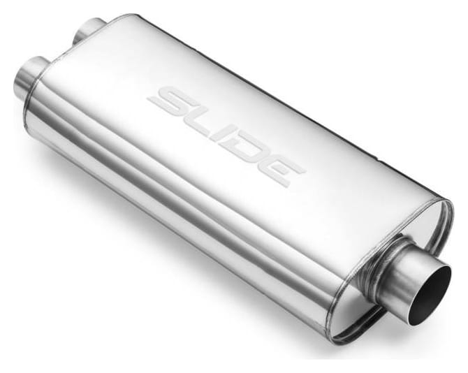 Tłumik Środkowy 2,5" (63mm) SLIDE 304SS 550mm