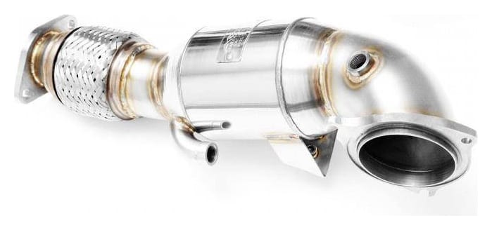Downpipe Ford Fiesta Mk6 ST 180 1.6 SCTI + KAT Euro 4