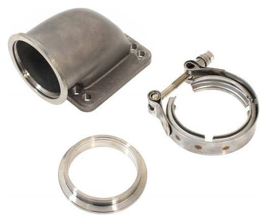 Kolanko redukcyjne T3/T4 na 3" V-Band