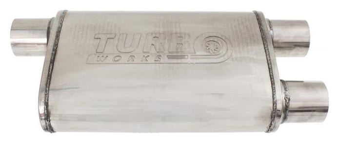 Tłumik pod Przepustnice TurboWorks 2,25" (57mm) 304SS
