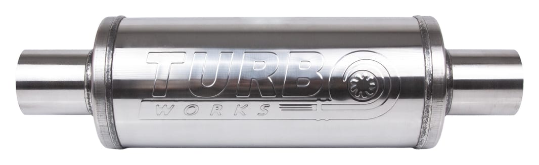Tłumik Środkowy 2,25" (57mm) TurboWorks RS 409SS 300mm