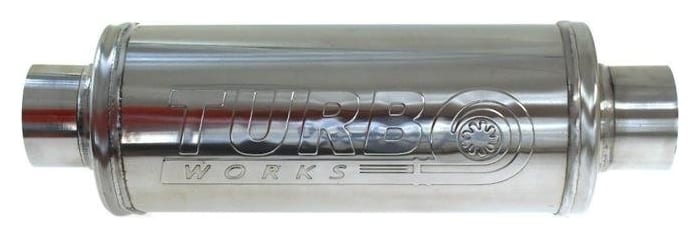 Tłumik Środkowy 2" (51mm) TurboWorks RS 409SS 450mm