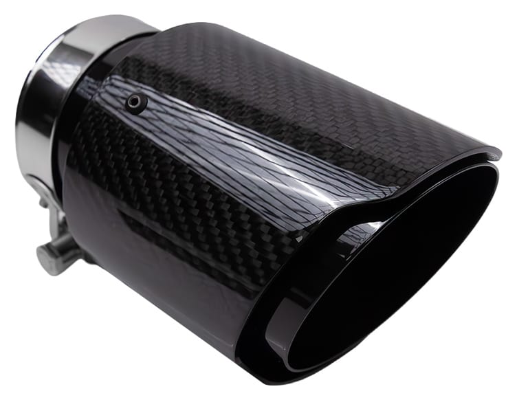 Końcówka Tłumika Typ:04 101mm wejście 76mm Carbon Gloss