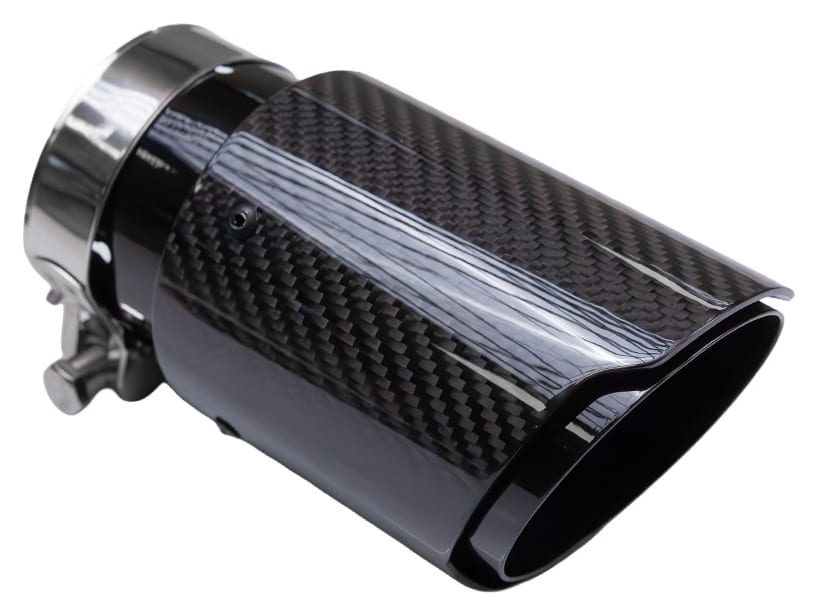 Końcówka Tłumika Typ:04 89mm wejście 70mm Carbon Gloss