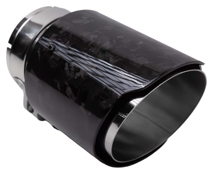 Końcówka Tłumika Typ:14 101mm wejście 70mm Carbon Gloss