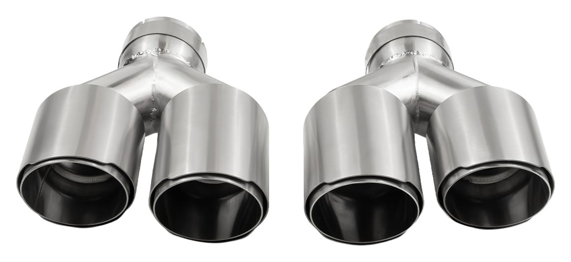 Końcówka Tłumika Typ:42 89mmx2 wejście 76mm Zestaw