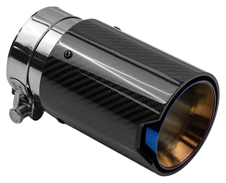 Końcówka Tłumika Typ:46 89mm wejście 76mm Carbon Gloss