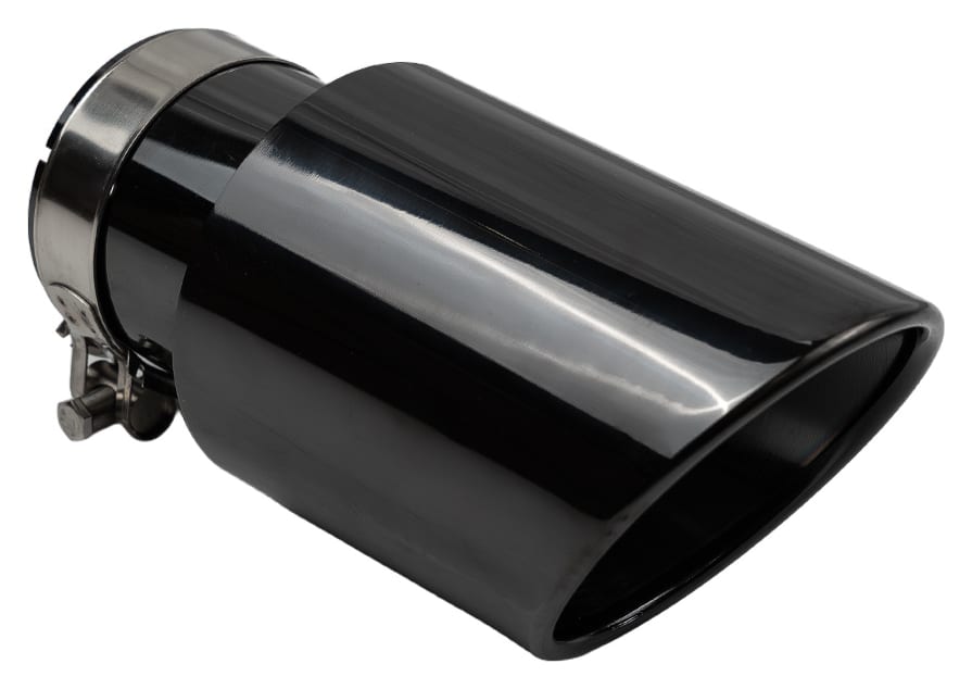 Końcówka Tłumika Typ:54 101mm wejście 70mm Black Chrome