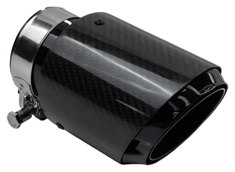 Końcówka Tłumika Typ:55 101mm wejście 76mm Carbon Gloss