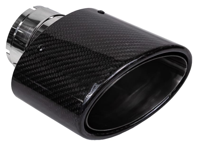 Końcówka Tłumika Typ:63 150mm wejście 70mm Carbon Gloss