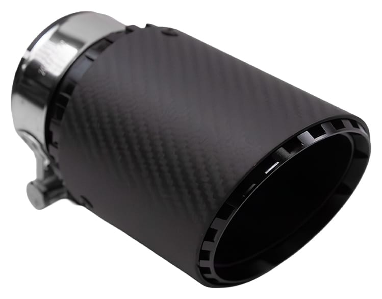 Końcówka Tłumika Typ:65 101mm wejście 70mm Carbon Matt