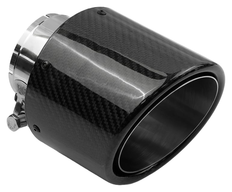 Końcówka Tłumika Typ:72 127mm wejście 70mm Carbon Gloss