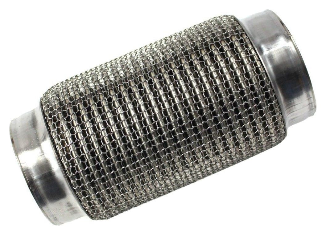 Łącznik elastyczny wydechu 89x150mm Wzmocniony 304SS