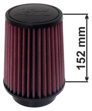 Filtr stożkowy K&N RU-4630 80-89mm