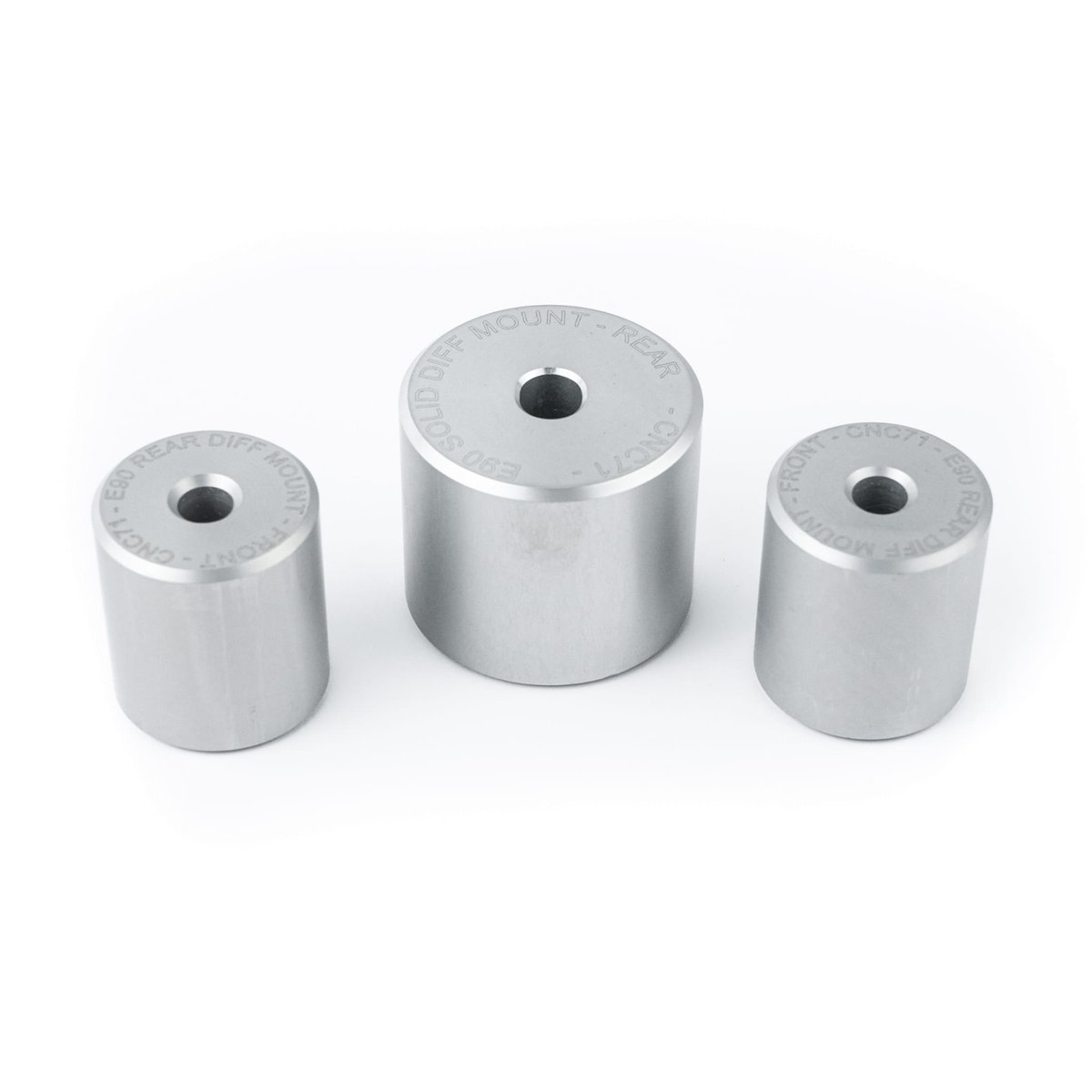 Differential solid aluminum bushings set BMW E81/E82/E87/E88 E90/E91/E92/E93