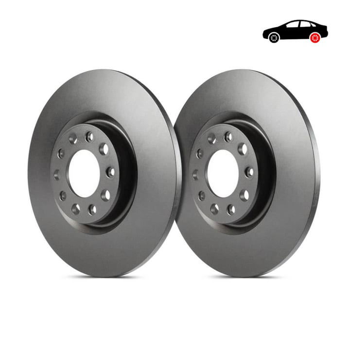 D2050 - Tarcze hamulcowe Premium Gładkie (Para) EBC Brakes MAZDA | CX3
