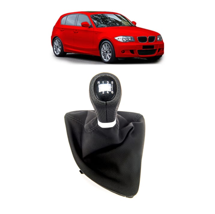 Dedykowna gałka zmiany biegów 6b BMW 1 E81 E82 E87 E88 2004-2011
