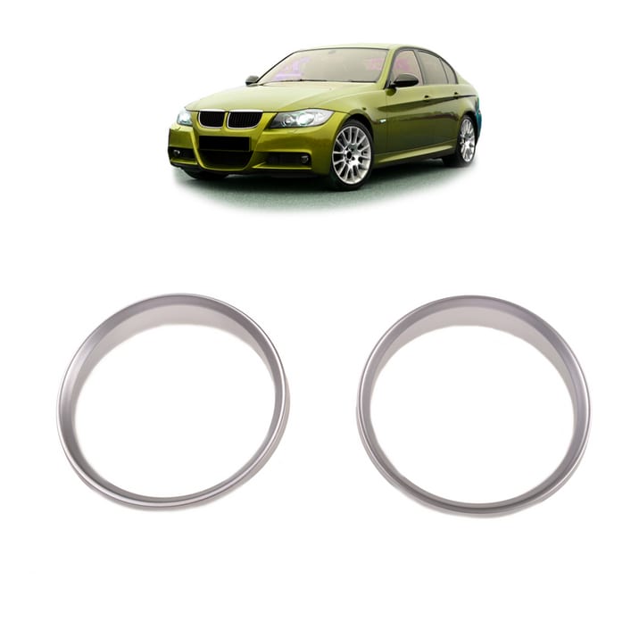 Dekory deski rozdzielczej Silver BMW 3 E90 E91 E93 E92 2005-2011