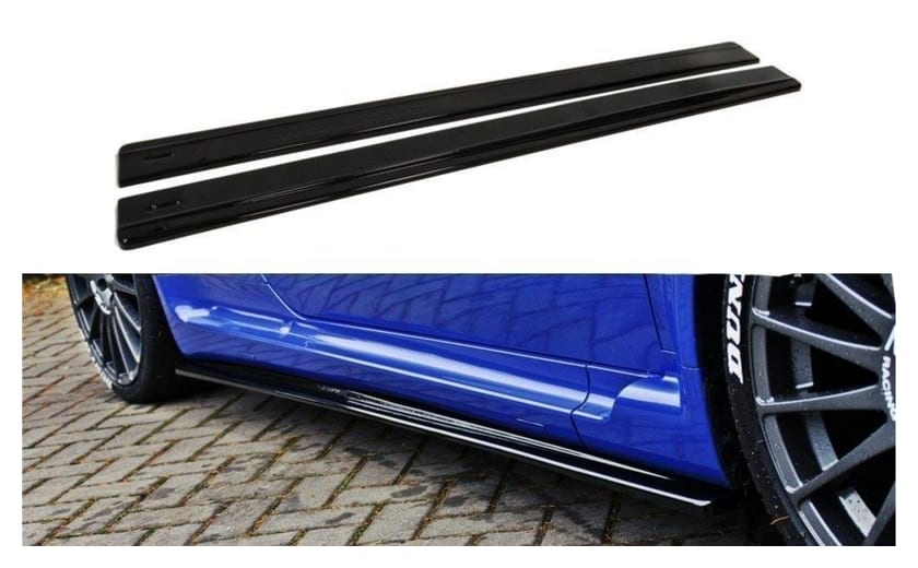 Dokładka Alfa Romeo 147 GTA Progi Gloss Black