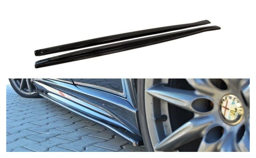 Dokładka Alfa Romeo 159 Ti Progi Gloss Black