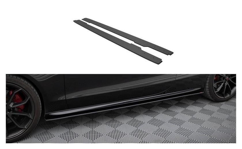 Dokładka Audi A5 8T Facelift Progi Street Pro Black