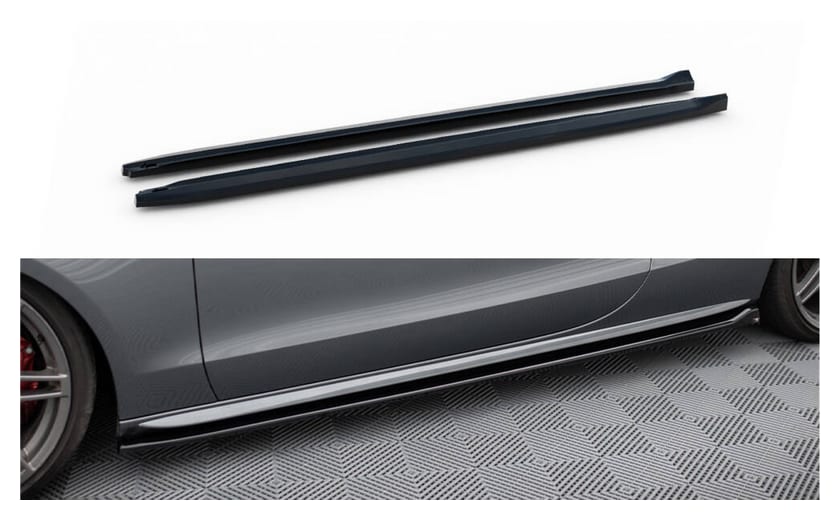 Dokładka Audi A5 8T Progi v.2