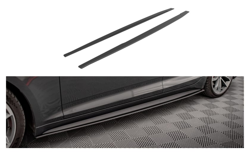 Dokładka Audi A5 F5 Progi Street Pro Black-Red
