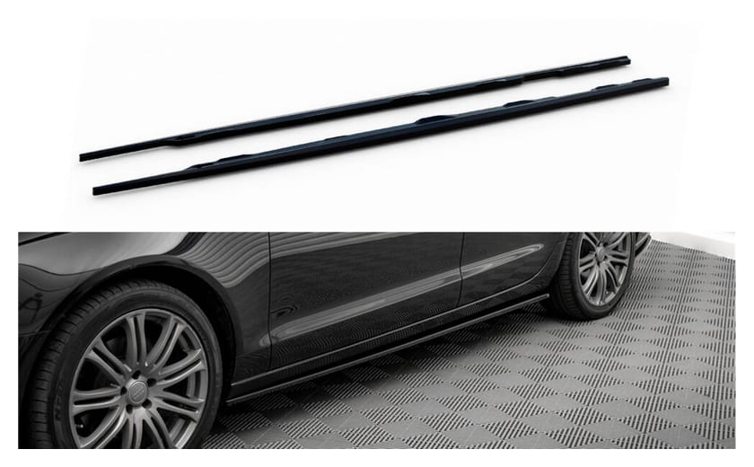 Dokładka Audi A6 C7 Progi v.2