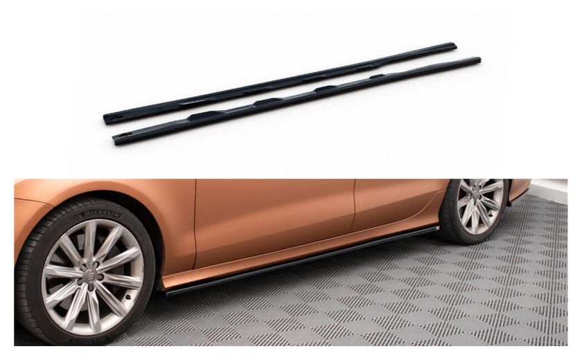 Dokładka Audi A7 C7 S-Line Progi v.2