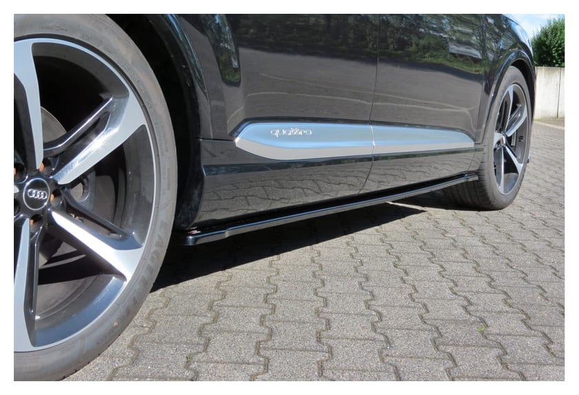 Dokładka Audi Q7 4M S-Line Progi Gloss Black