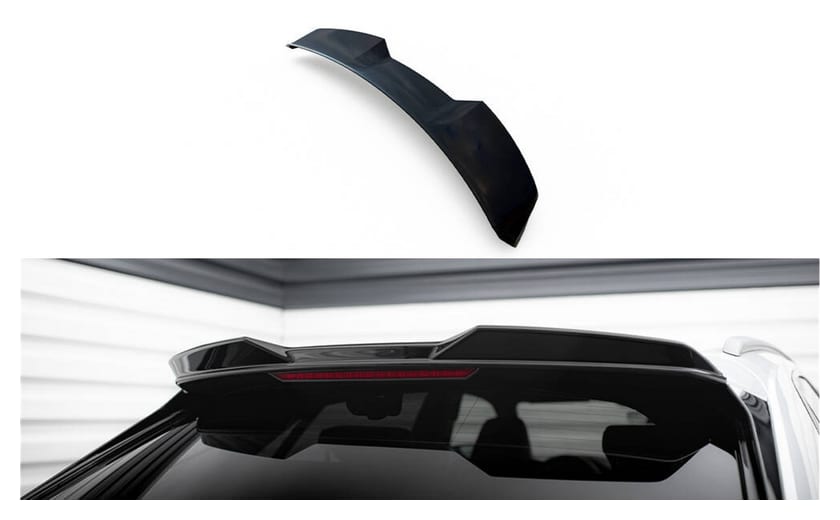 Dokładka Audi Q8 4M S-Line Spoiler Góra 3D