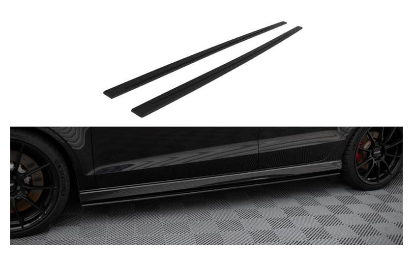 Dokładka Audi RS3 8V Facelift Progi Street Pro Black