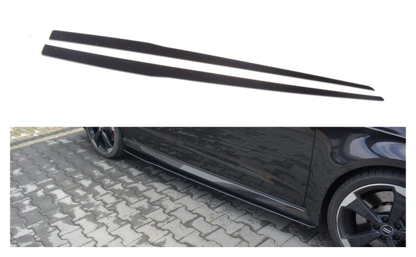 Dokładka Audi RS3 8V Facelift Sportback Progi Racing v.1