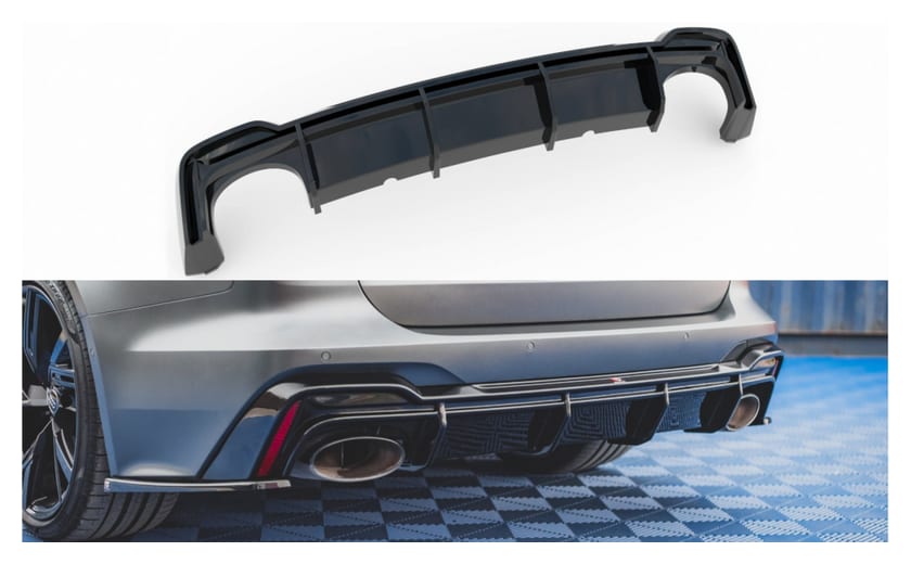 Dokładka Audi RS6 C8 Zderzak Tył