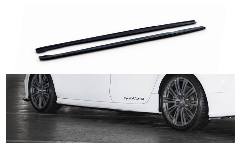Dokładka Audi RS7 C7 Facelift Progi v.2