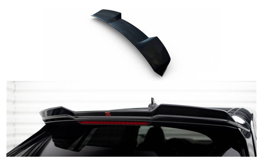 Dokładka Audi RSQ8 4M Spoiler Góra 3D