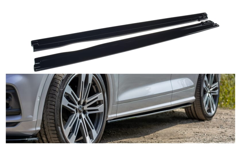 Dokładka Audi SQ5 FY Progi Gloss Black
